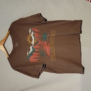 Time & Tru Yellowstone T-shirt